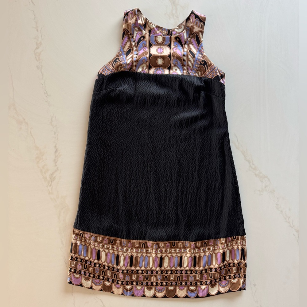Pucci Style Silk Mini Dress Vintage